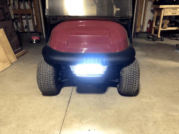 Club Car Precedent LED Headlight Install